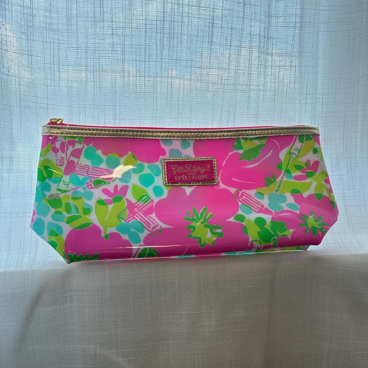 Lilly Pulitzer for Estée Lauder zipper pouch Depop