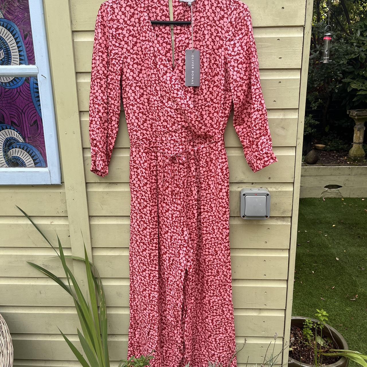 Oliver bonas 2024 cherry jumpsuit