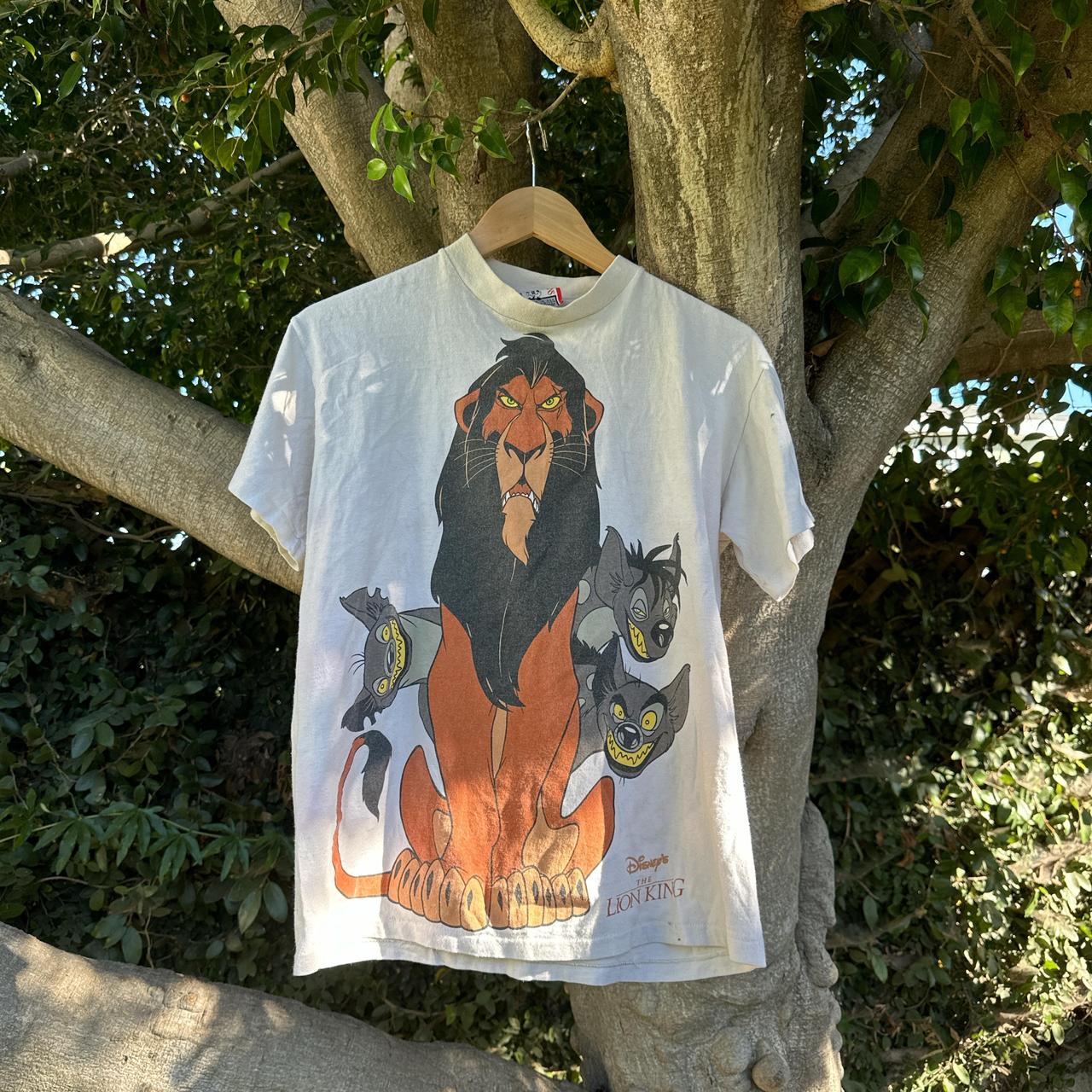 High quality Vintage 90s Lion King T-Shirt, Single Stitch, Large