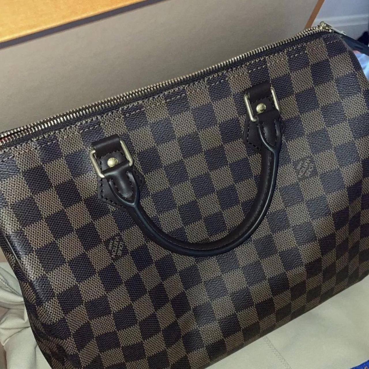 Authentic Louis Vuitton bag box and dust bag and key... Depop
