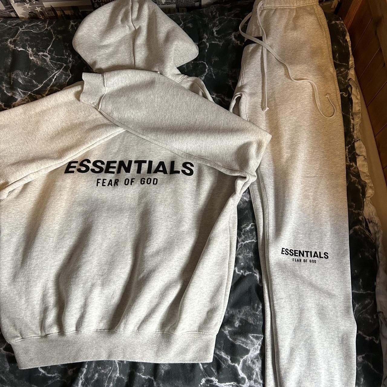 Essentials Men's Hoodie Depop