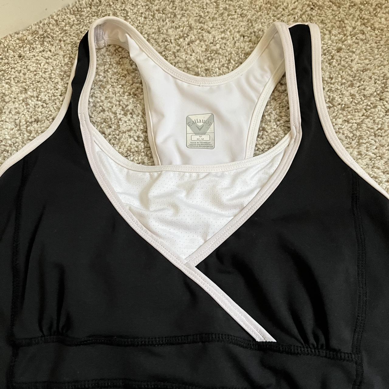 Callaway golf/tennis tank top Built in bra liner - Depop