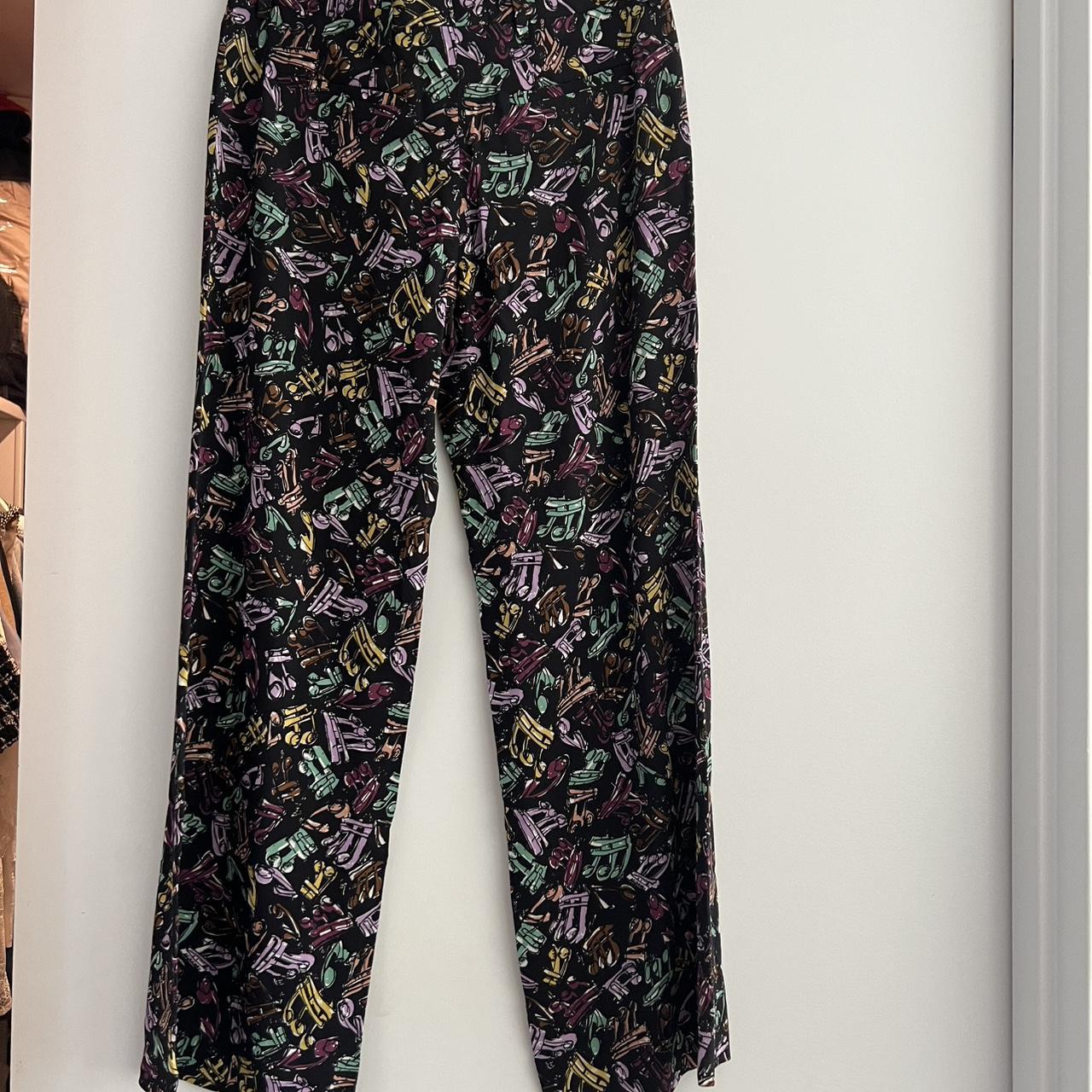 Miu Miu Women's Pants - Multi/Black – Miu Miu bla… - image 3