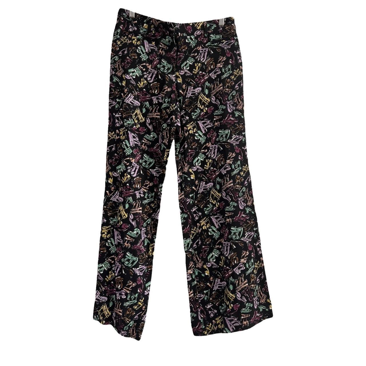 Miu Miu Women's Pants - Multi/Black – Miu Miu bla… - image 1