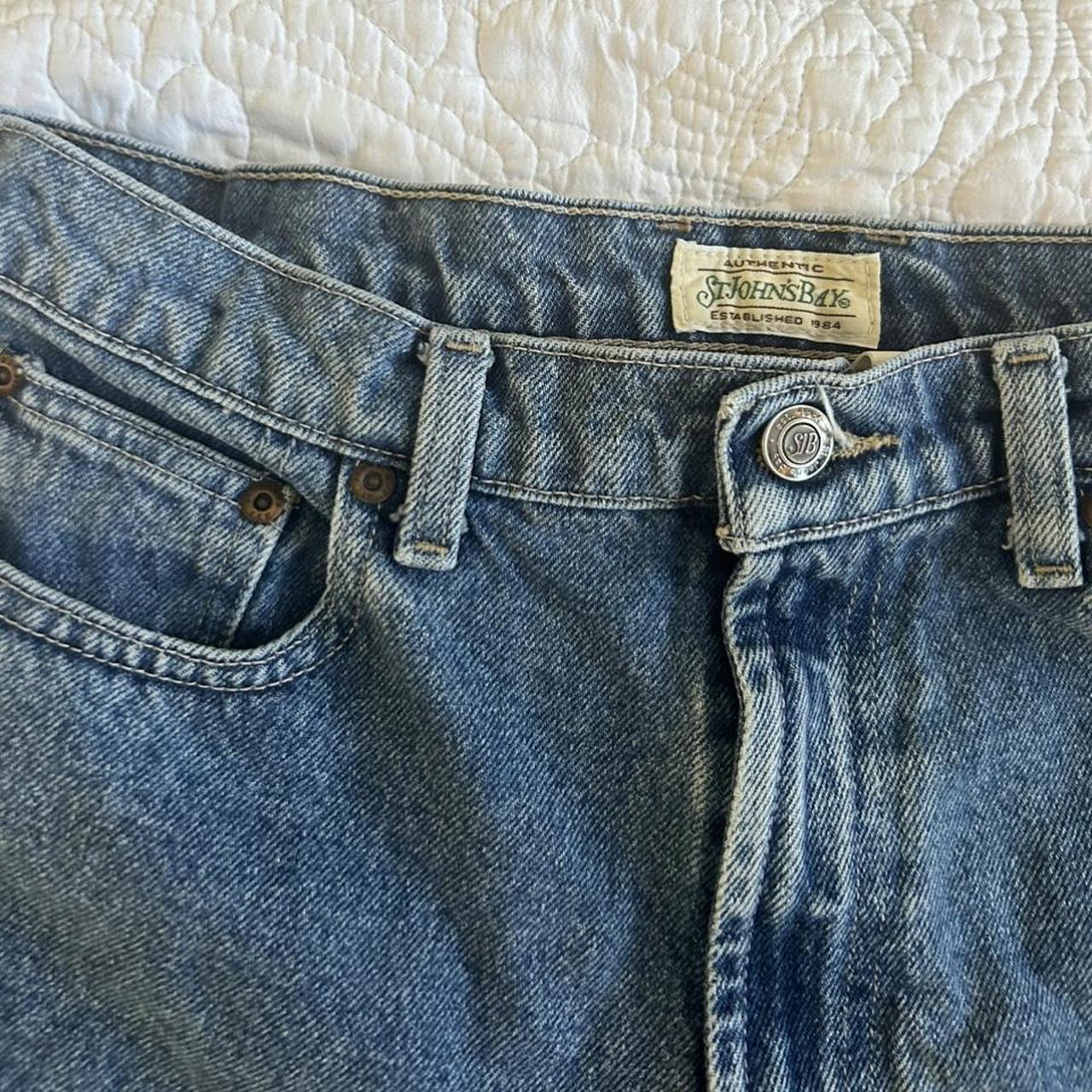 vintage st. johns bay jeans size 10 perfect... - Depop