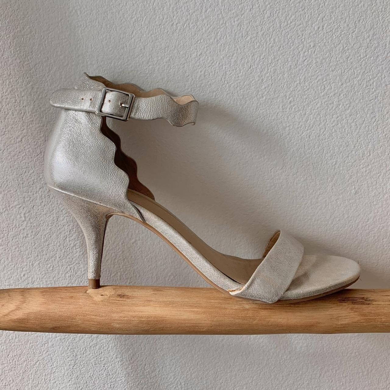 Silver chinese discount laundry heels