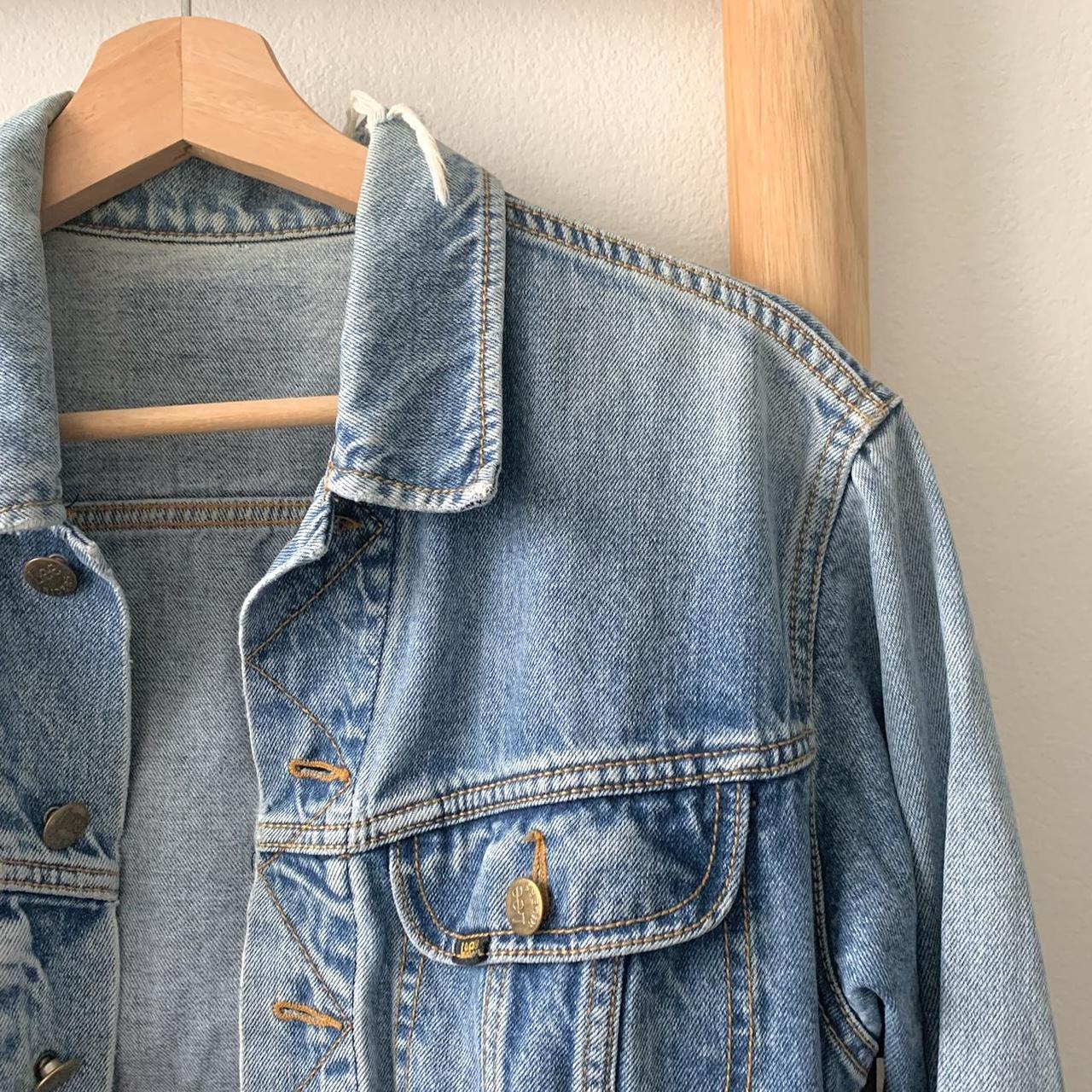 Lee Women's Blue Jacket | Depop