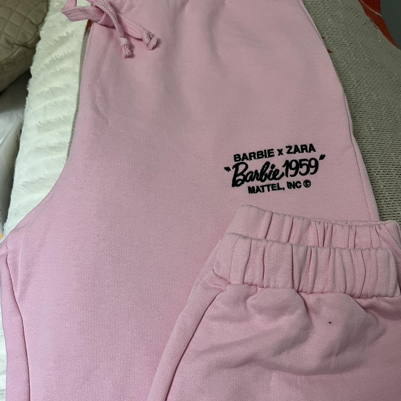 Zara Barbie X Zara Jogger Sweat Pants | Depop