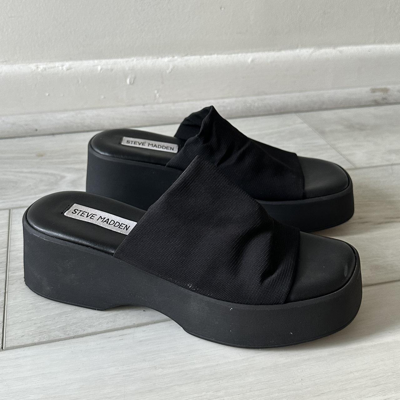 steve madden studded slides