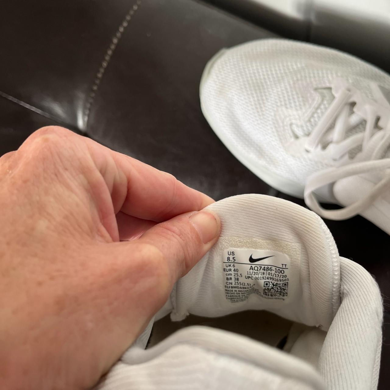 nike all white untouchables