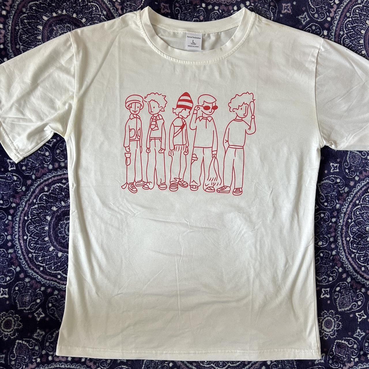 Hanes Men's White T-shirt | Depop
