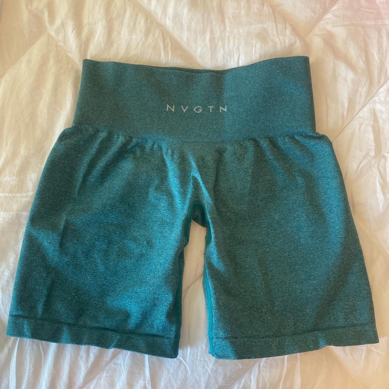 NVGTN Pro Seamless Shorts - Aqua