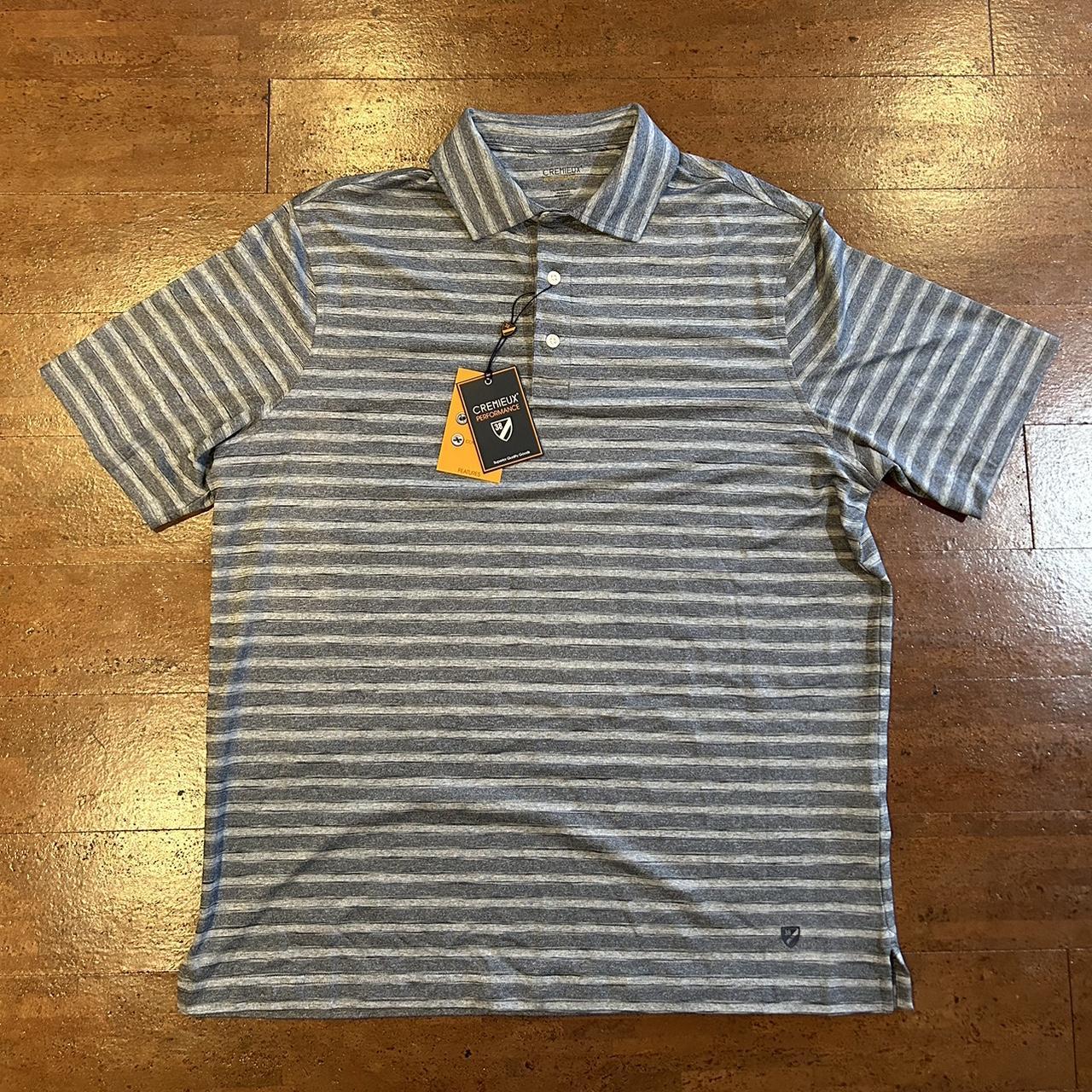 NWT Cremieux Performance polo shirt in size medium.... - Depop