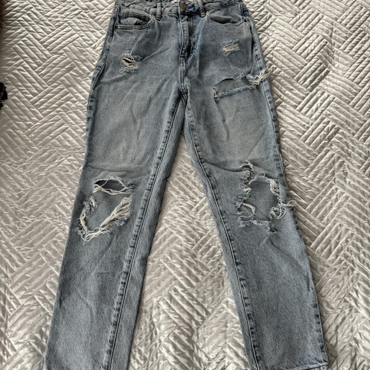 PacSun Women's Ripped Jeans Blue 26 – Pacsun ripped mom jean