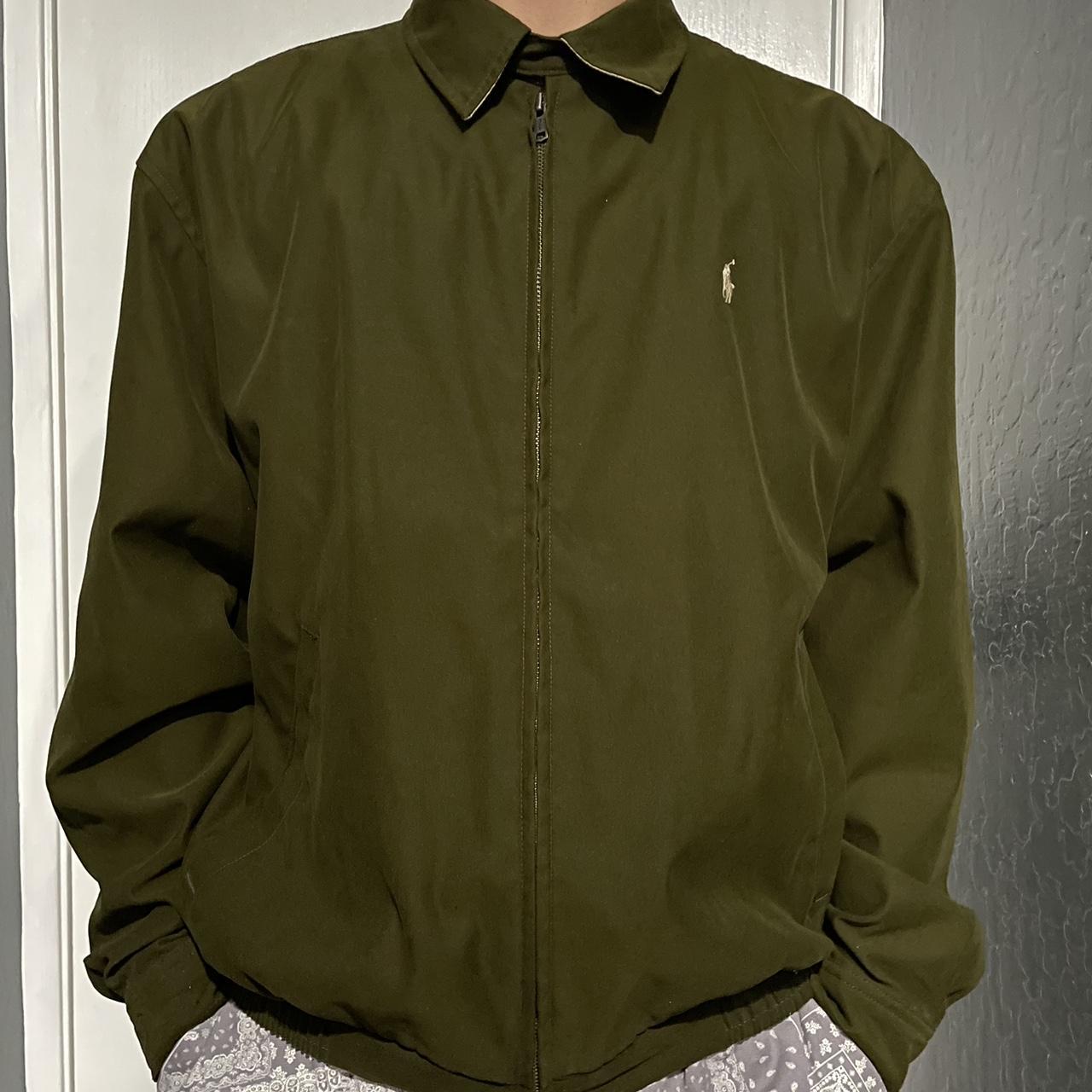 Vintage Polo Jacket Looks green in pictures but... Depop