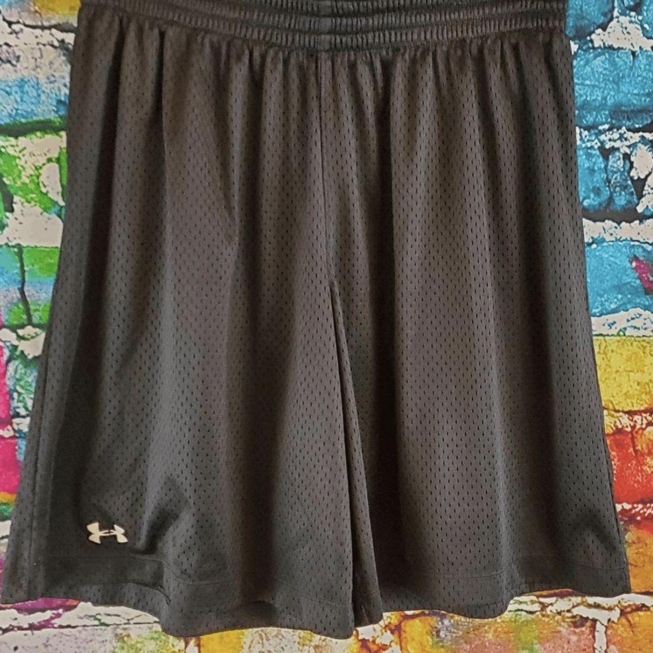 Under Armour Mesh Basketball Athletic Shorts Size... Depop