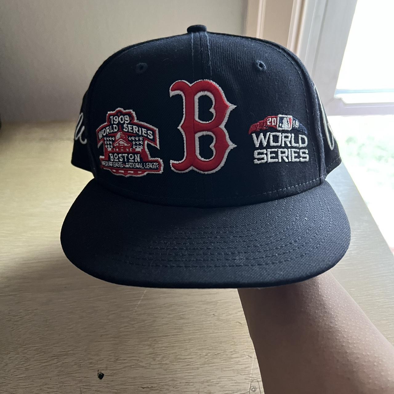 New Era Boston Red Sox World Series Champions Fitted - Depop