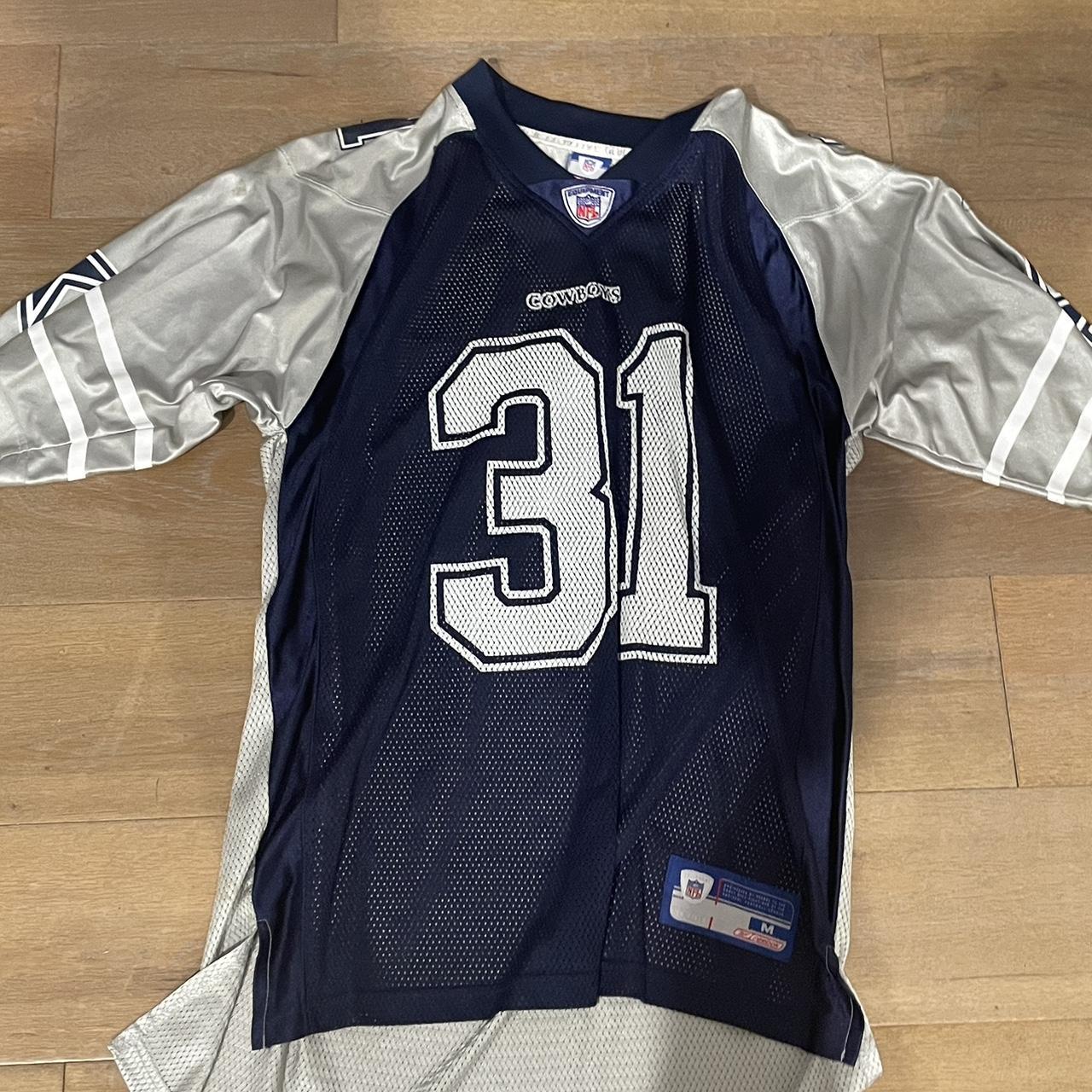 PRE-LOVED- PINK DALLAS COWBOYS FOOTBALL JERSEY. - Depop