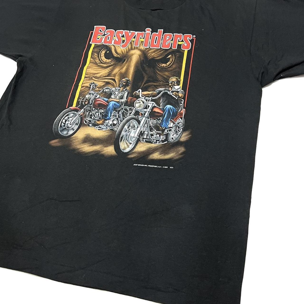 t-shirt easyeiders just brass inc freeport N.Y 1992 - Depop