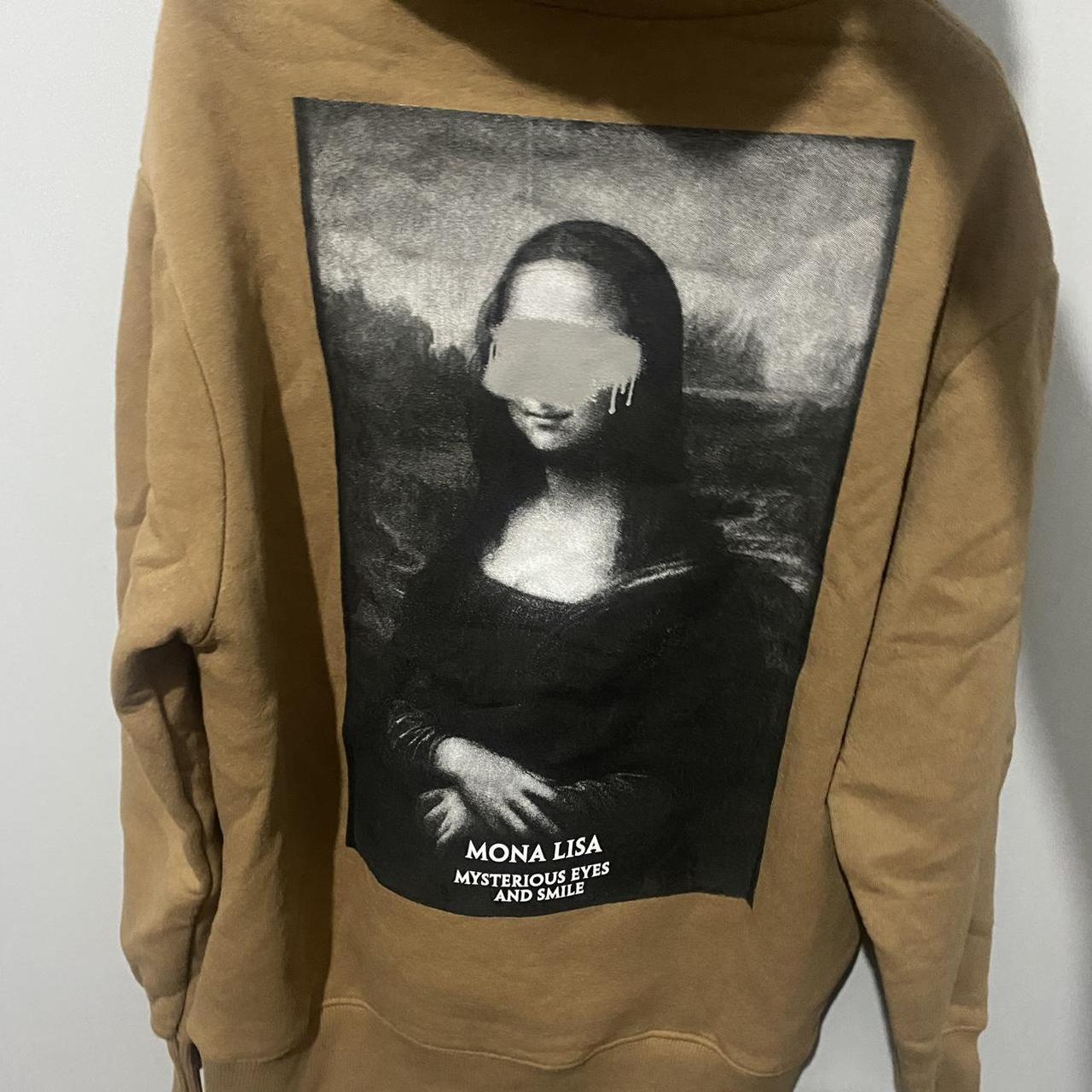 Pull Bear Mona Lisa hoodie with Leonardo Da Depop