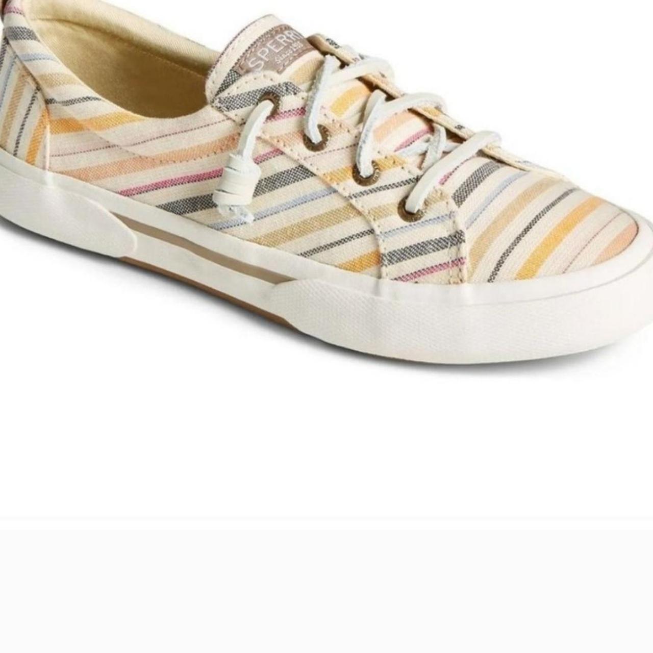 Sperry hot sale striped shoes