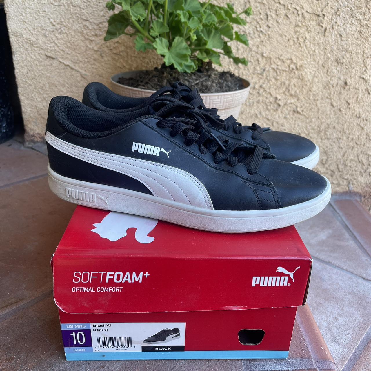 Puma smash shops v2 preto