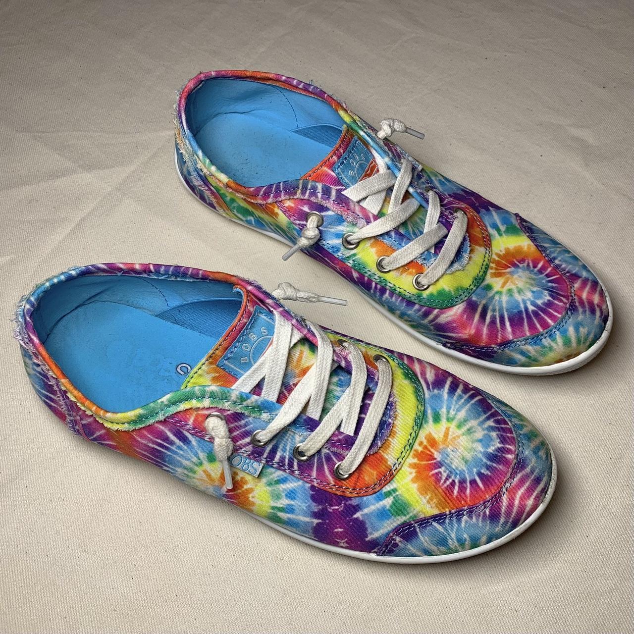 Bob’s by Skechers Tie-Dye Sneakers Size: 9 These... - Depop