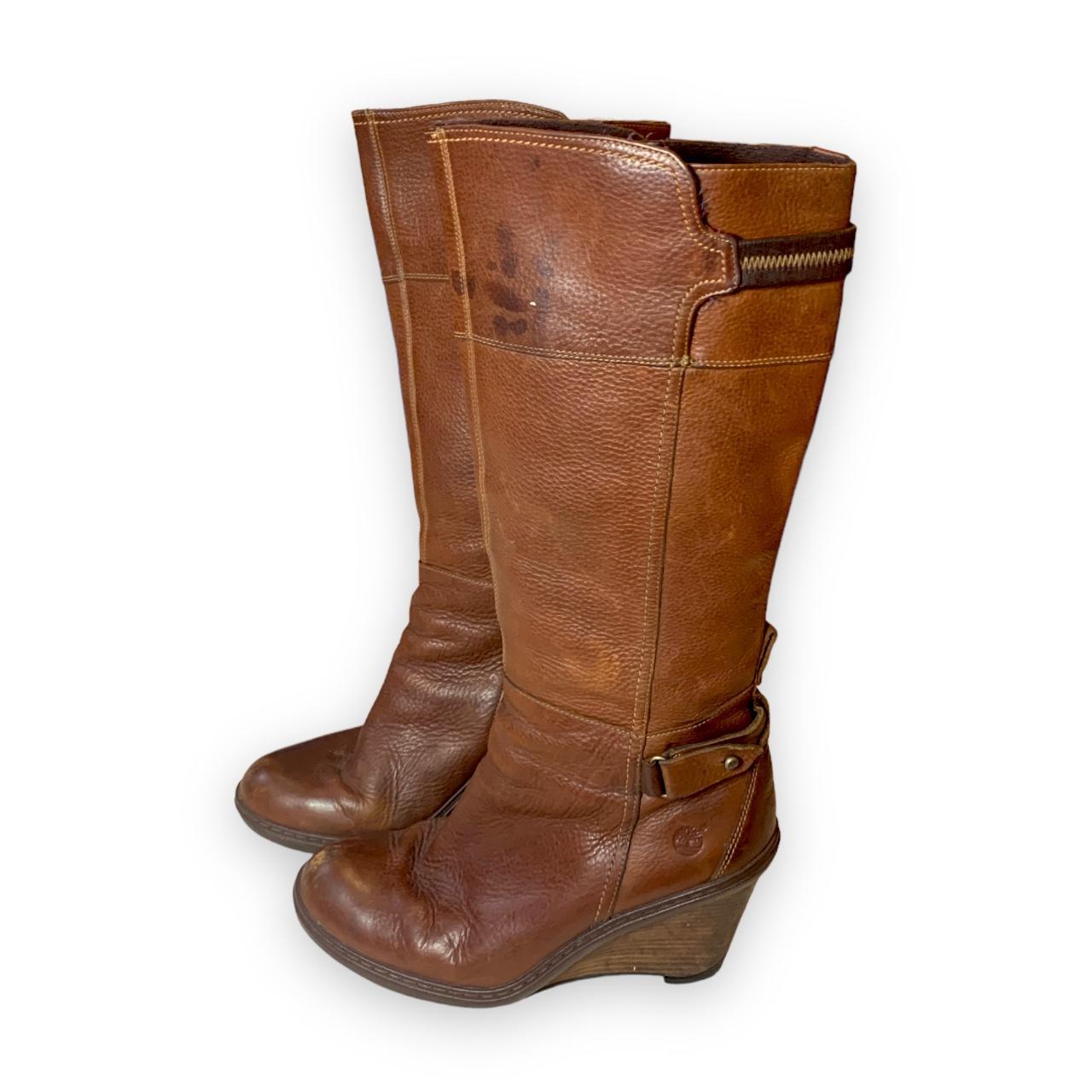 high leg timberland boots