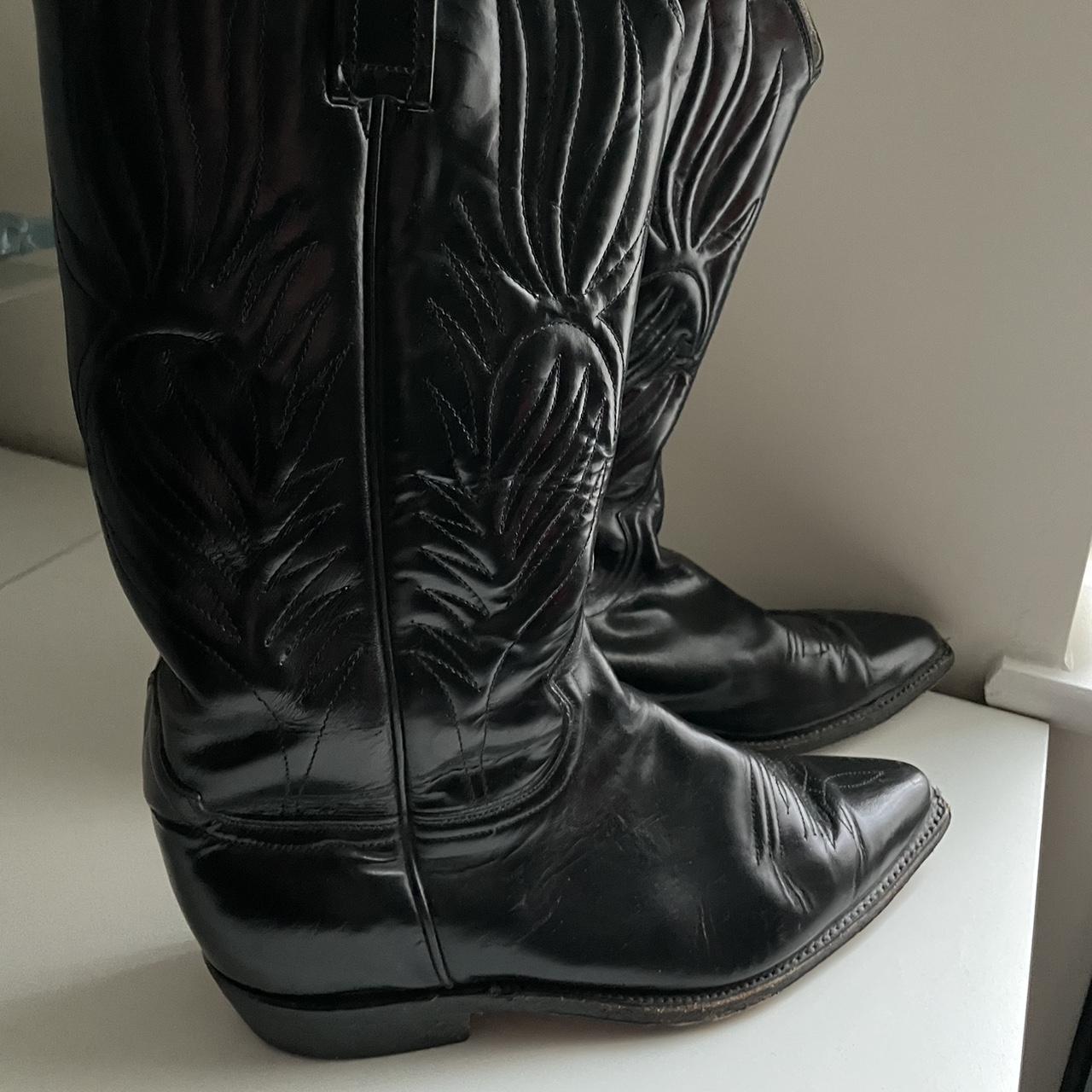 Vintage cowboy boots Unsure of exact size, look to... - Depop
