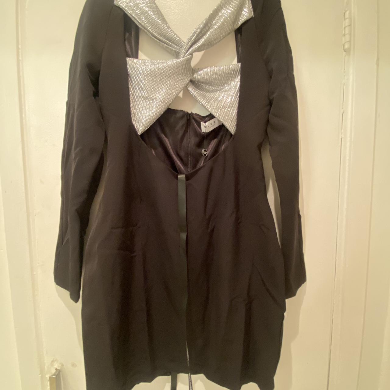 black mesh ruched top