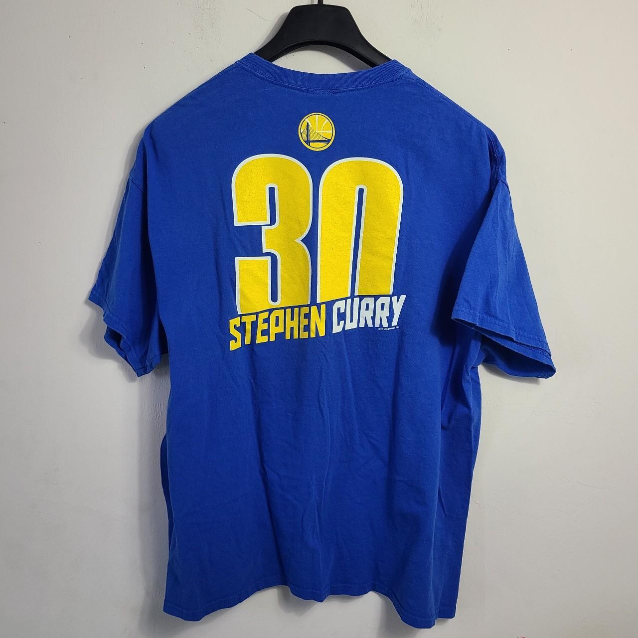 NBA Men's Blue and Yellow T-shirt
