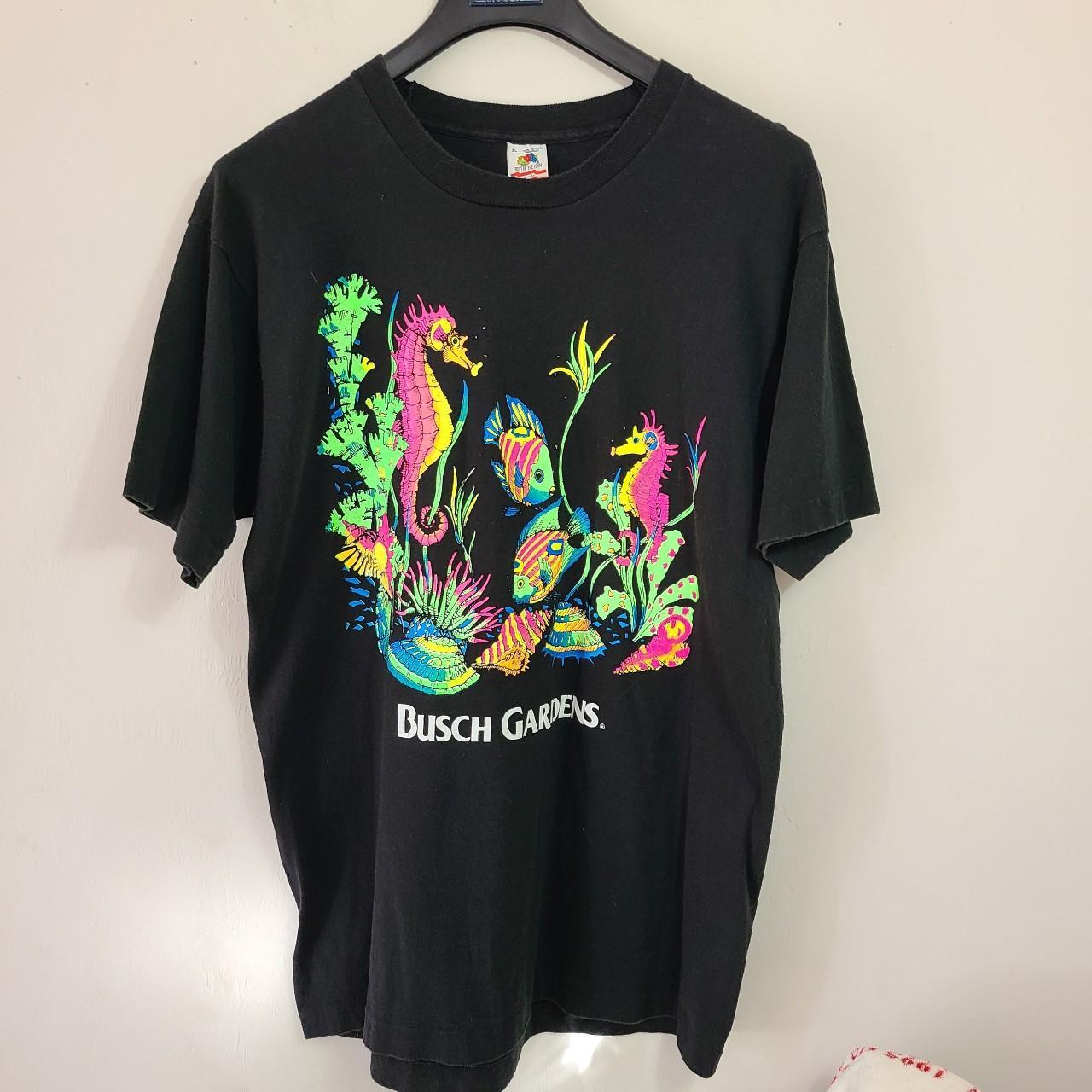 Fruit Of The Loom Vintage 90s Cute Fish Aquatic Graphic T-Shirt