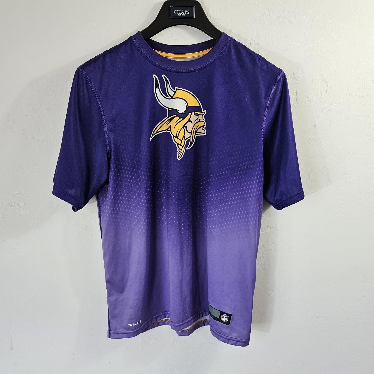 Vikings dri fit on sale shirt