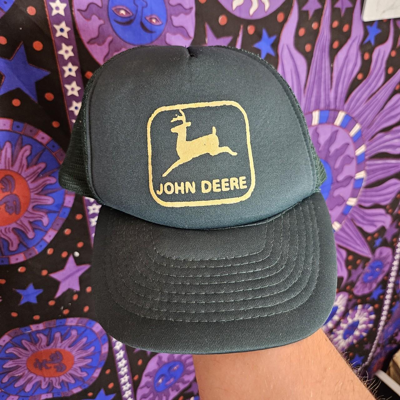 Vintage 90s John Deere SnapBack Hat One Size Fits - Depop