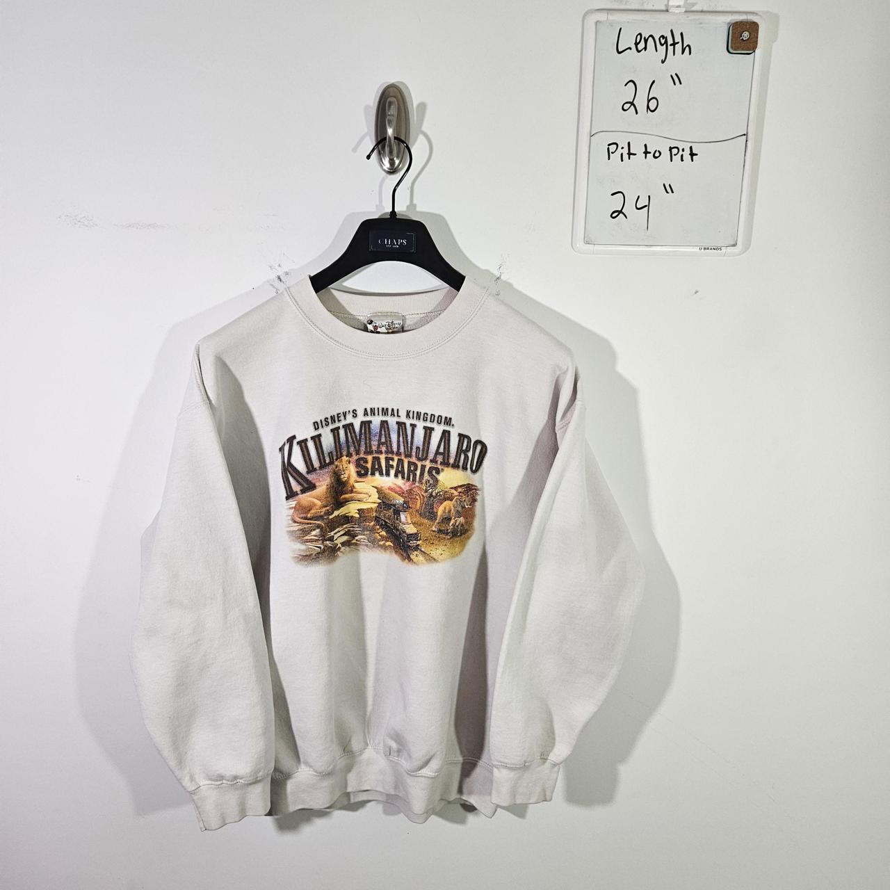 Disney Men's Sweatshirt White/Cream M – RARE Vintage 90's