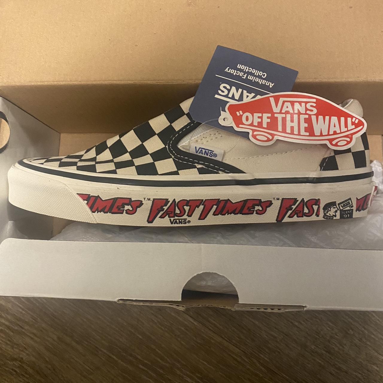 VANS anaheim slip-on fasttimes 新品 Buy Fast Times x Classic Slip