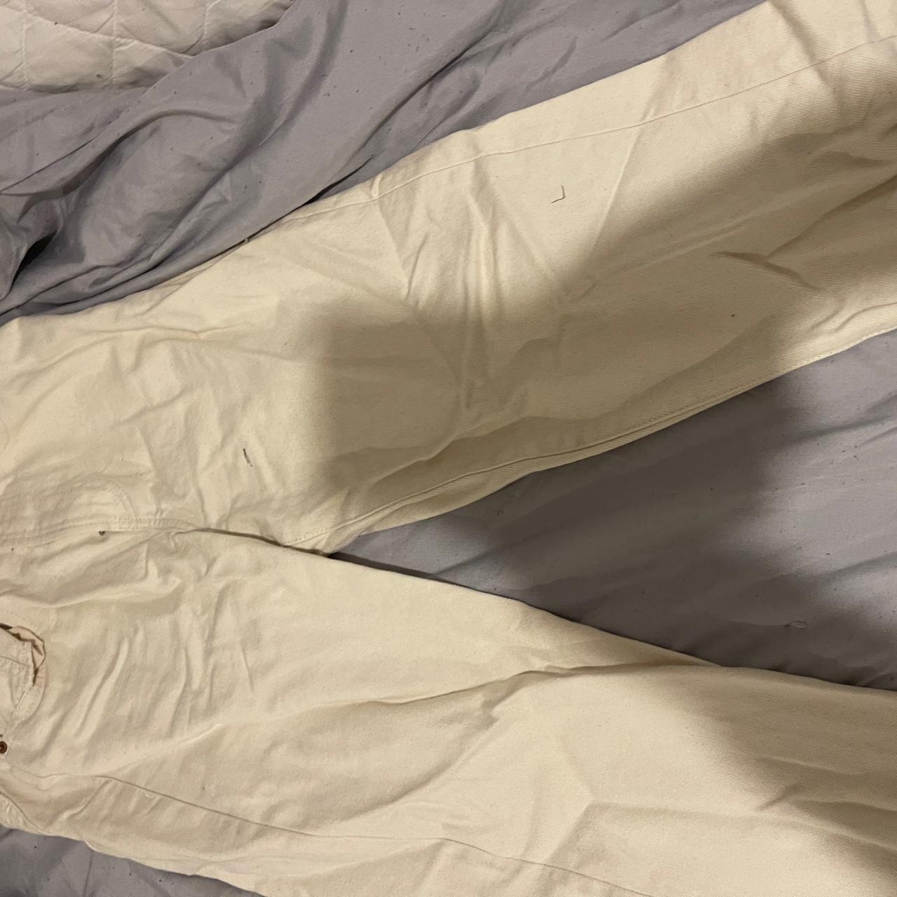 Primark Women's Cream Jeans Depop