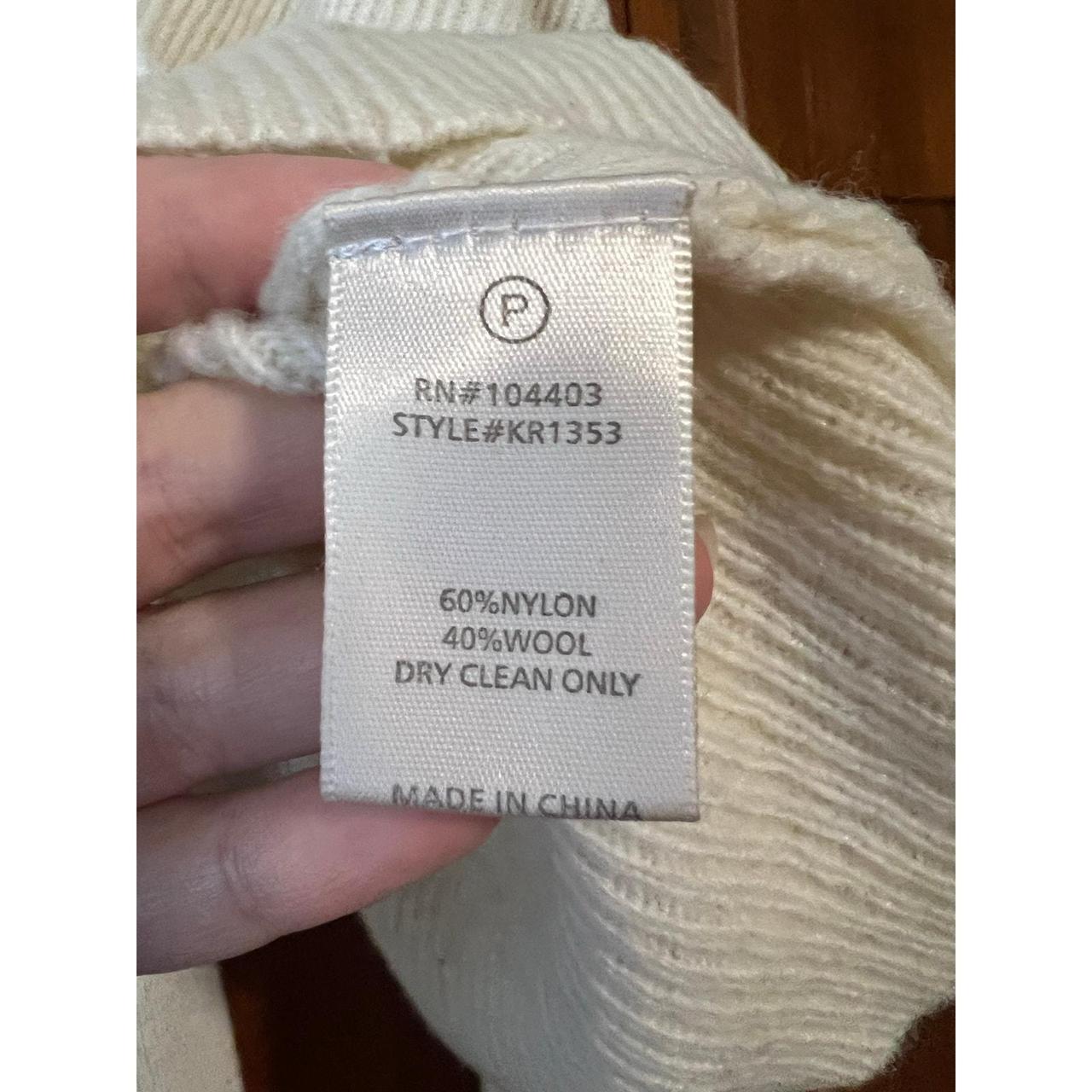 Source Unknown Women's Sweater - Cream - M – J.O.… - image 7