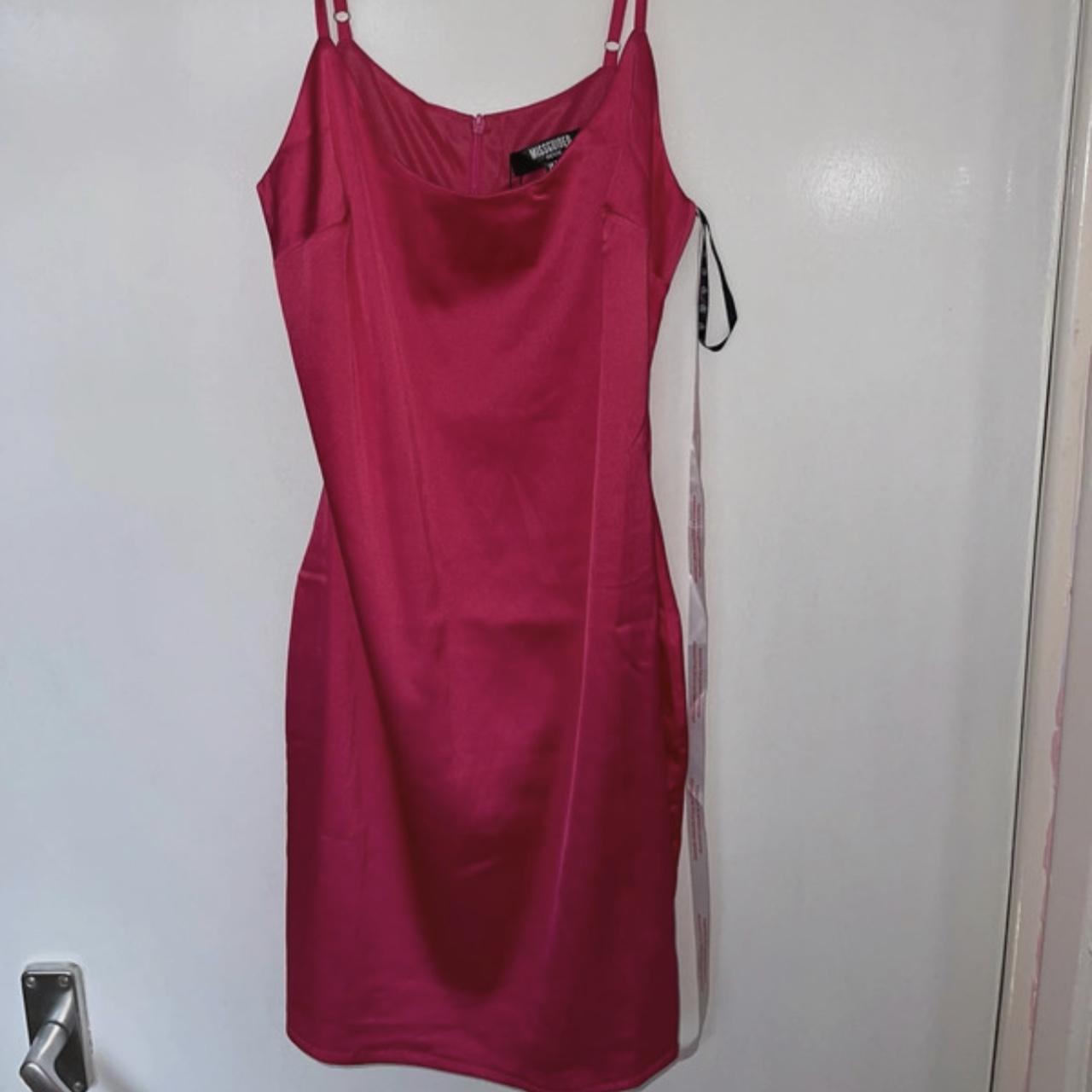 Hot pink mini dress Missguided Brand new with tags,... - Depop