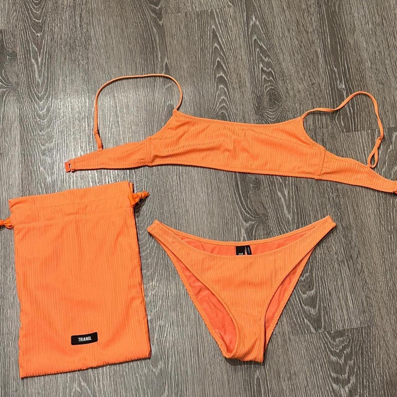 Triangl Womens Orange Bikinis And Tankini Sets Depop 4106