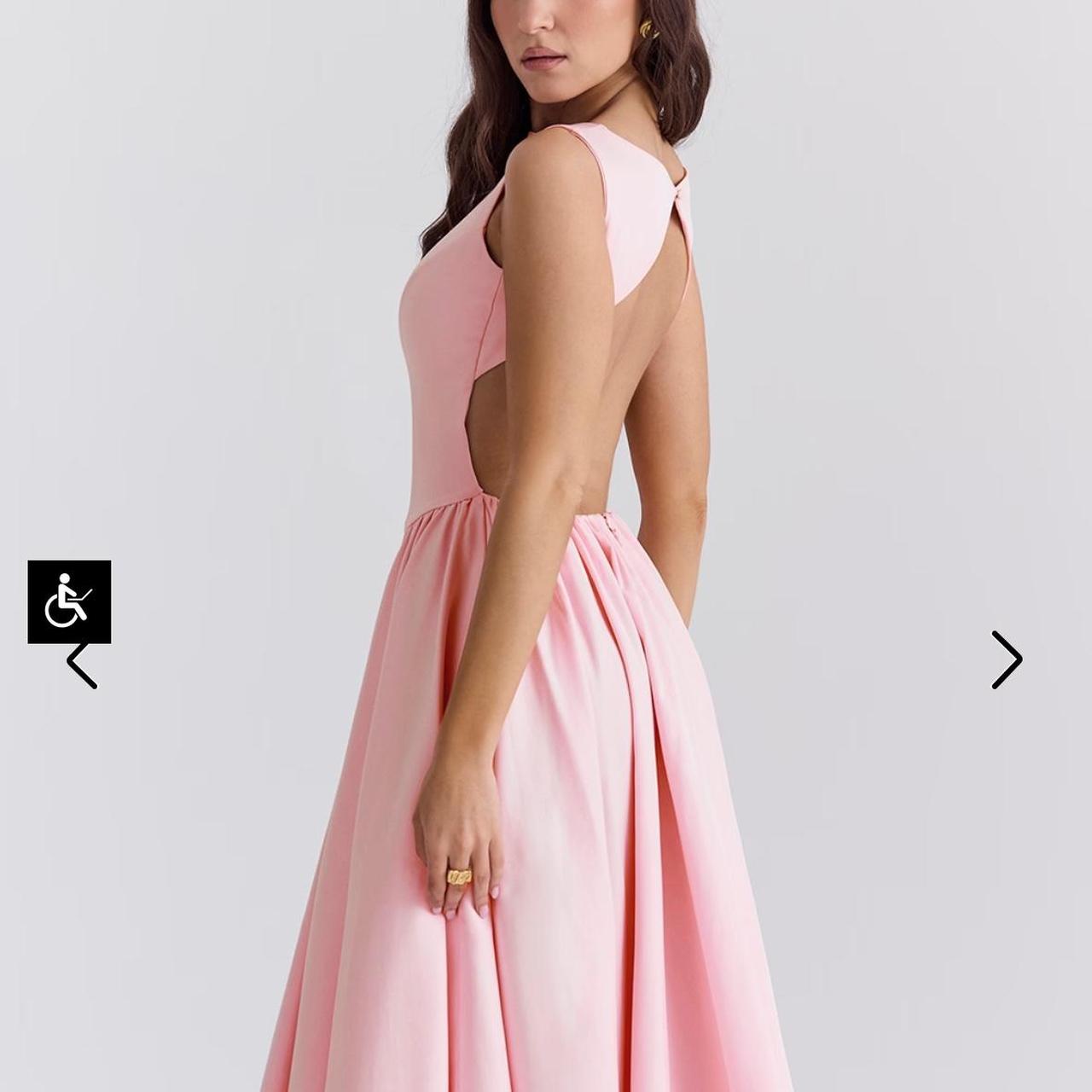 House of CB pink dress perfect for a wedding guest... Depop