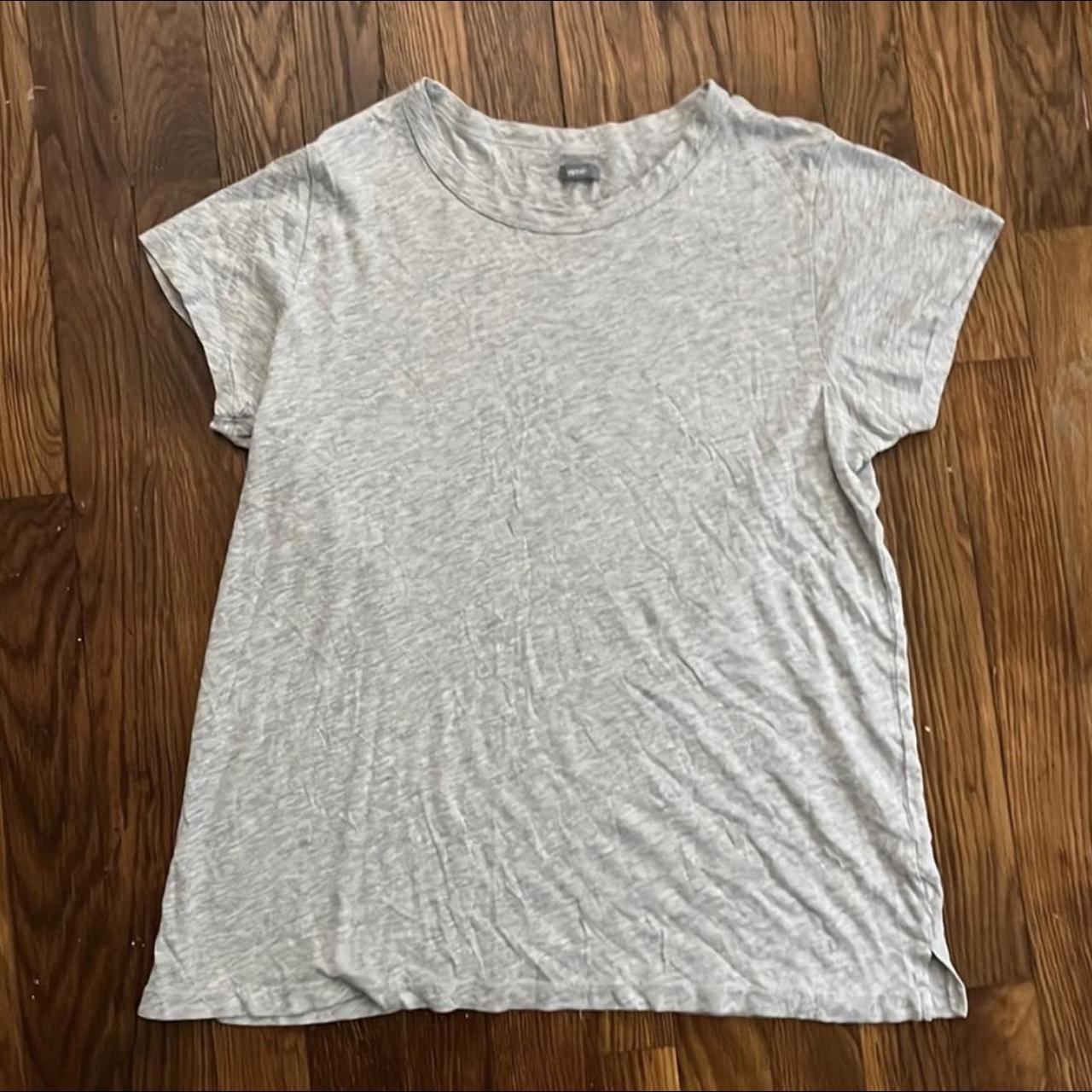 plain grey aerie tee - Depop