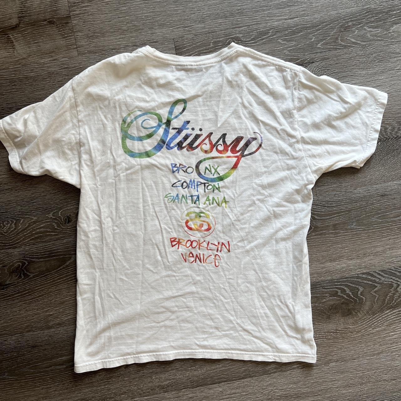 *RARE* Stussy Multicolor World Tour Tee Size - M - Depop