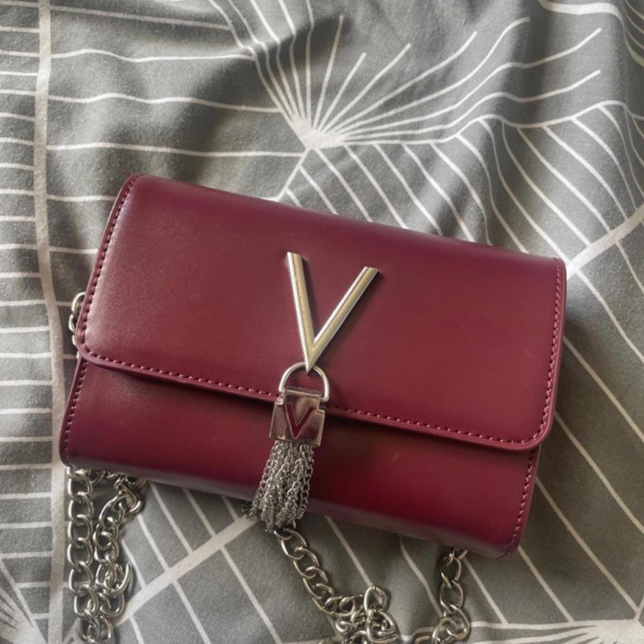 Valentino by Mario shops Valentino Maroon Plain Purse