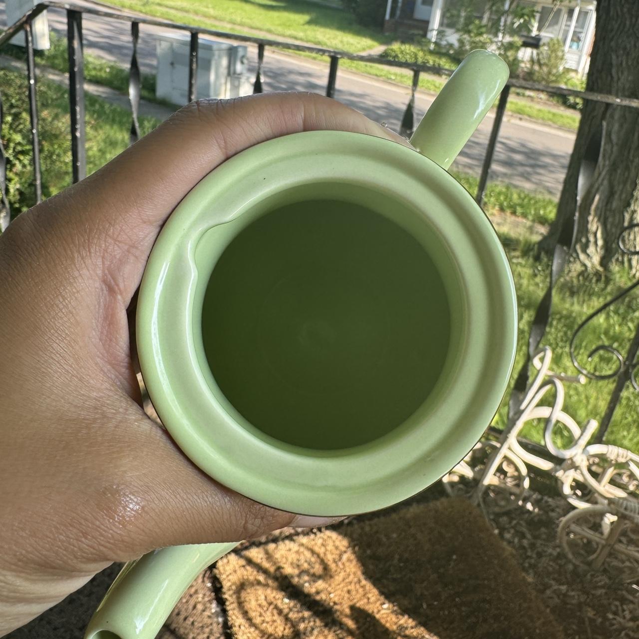 2007 Dayspring Matcha Green Bible Verse Teapot Has... - Depop