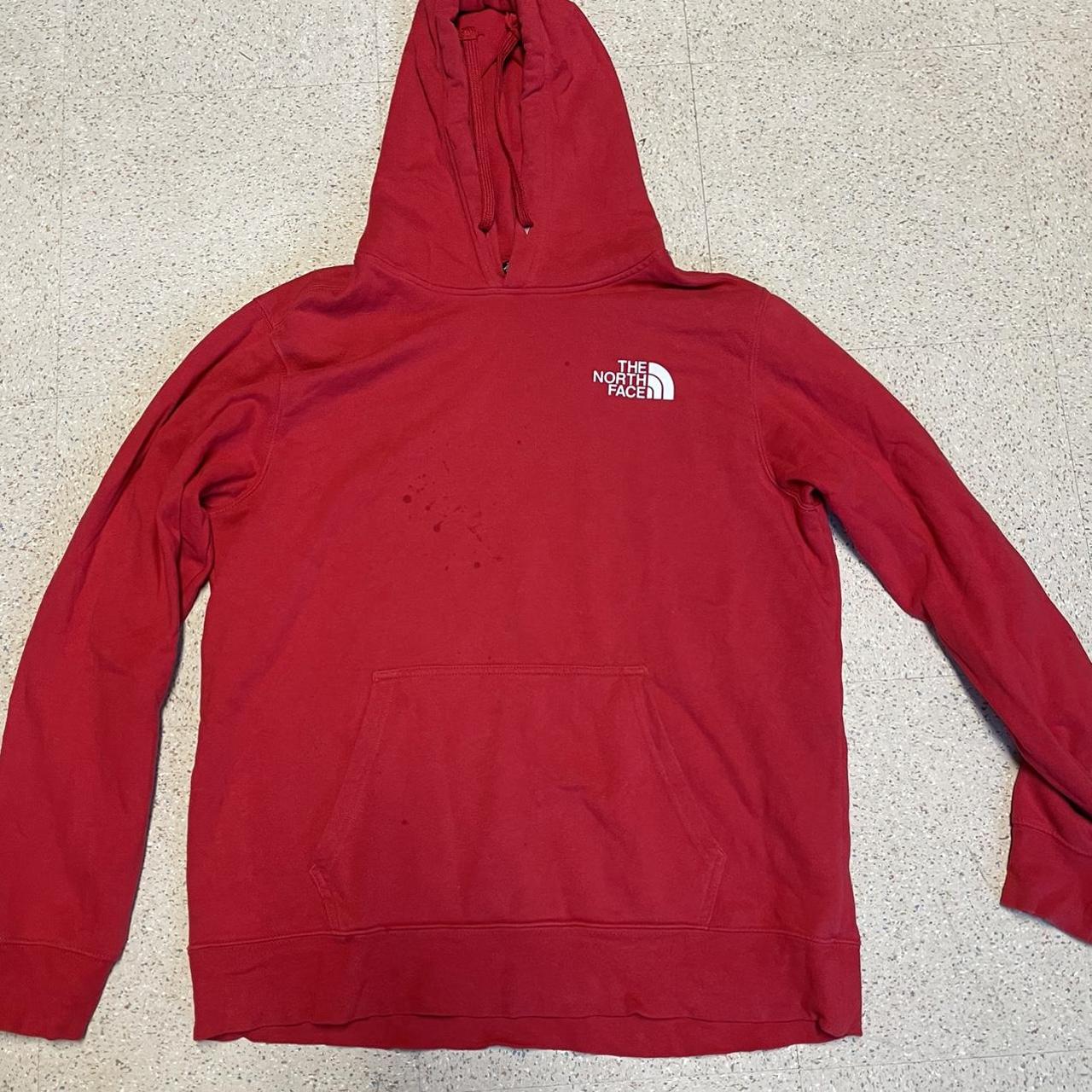 The North Face Hoodie Stains On Depop