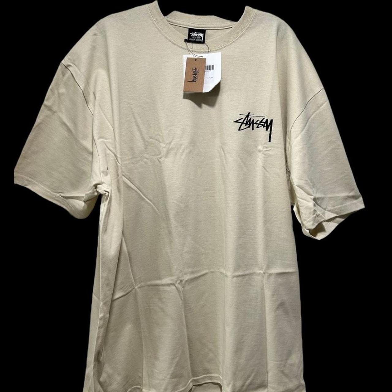 ★送料・関税込★Stussy★Stussy 8 Ball Fade T-Shirt Putty★ Stüssy - 8 BALL FADE TEE 2022 (Putty) #stussy | Depop