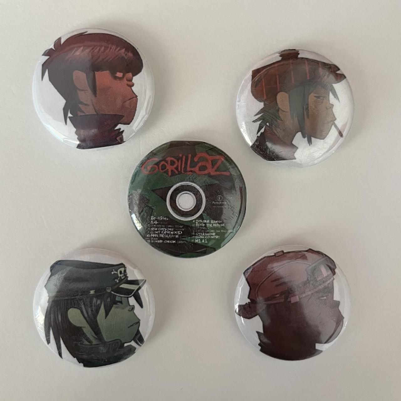 Gorillaz shops set pin