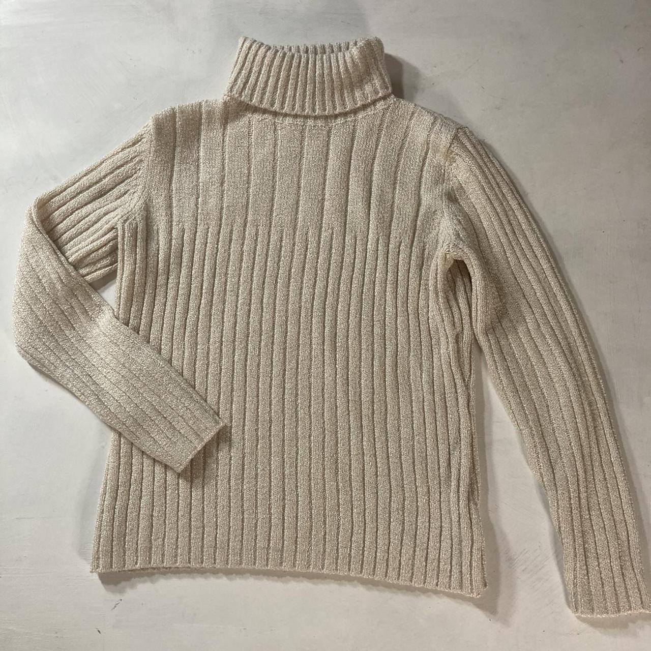 Carolyn Taylor Women's Cream Jumper | Depop