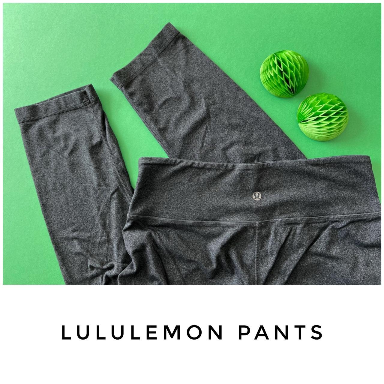 Ladies size 8 Lululemon Athletica cropped leggings - Depop
